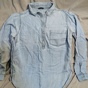 Staccato Light Blue Button-Up Blouse